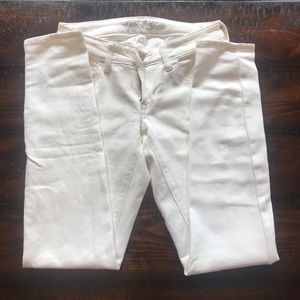 Old Navy White Rockstar Jeans